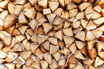 Stack of firewood