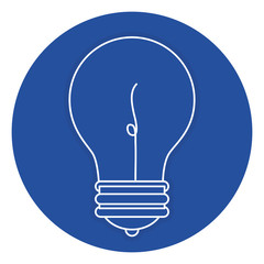 bulb light isolated icon vector illustration design