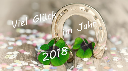 Viel Glück im Neuen Jahr