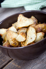 homemade roasted jerusalem artichoke sunchoke dish