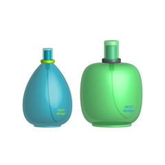 perfume bottles vector 
