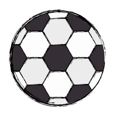 Obraz premium soccer balloon isolated icon vector illustration design