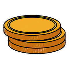 coin money isolated icon vector illustration design
