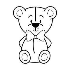 cartoon mouse animal icon over white background colorful design vector illustration