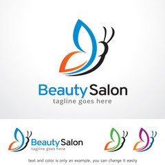 Beauty Salon Logo Template Design Vector, Emblem, Design Concept, Creative Symbol, Icon