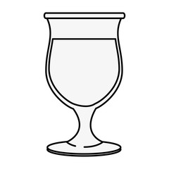 coffee drink icon over white background vector illustration