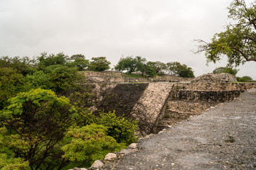 Fototapeta na wymiar Xochicalco ruins unesco