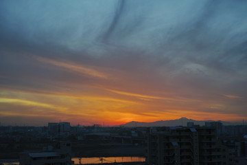 夕焼け