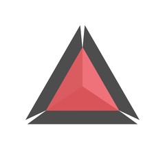 Obraz premium Triangle Logo