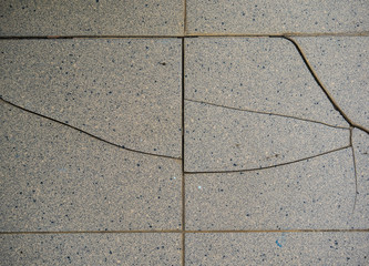 Obraz premium Cracked floor
