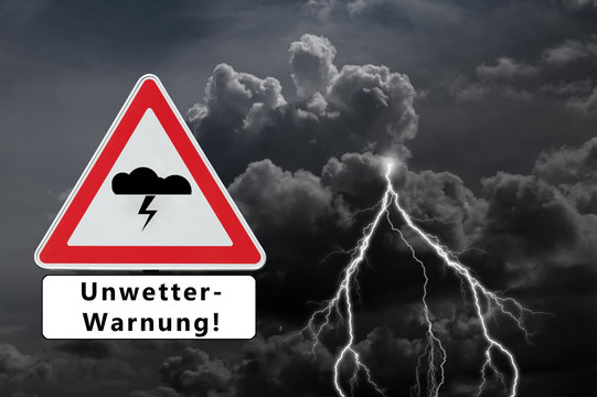 Unwetterwarnung