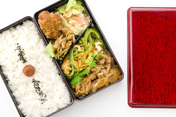 焼肉ゴーヤー弁当