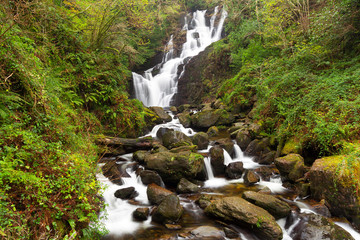 Fototapeta na wymiar Torc Waterfall, Killarney National Park, County Kerry, Ireland