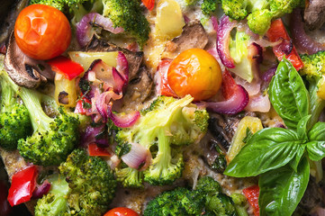 Vegetarian Italian Omelette