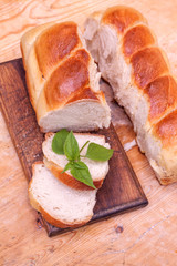 Homemade bread