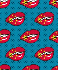 Seamless pattern China