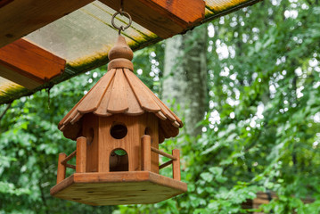 hanging bird house