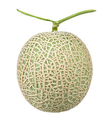 Japanese melon isolated on the white background