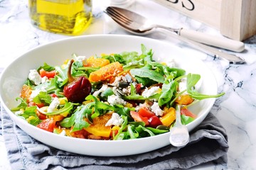 Vegetarian Roasted Pumpkin Salad 