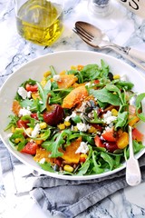 Vegetarian Roasted Pumpkin Salad 