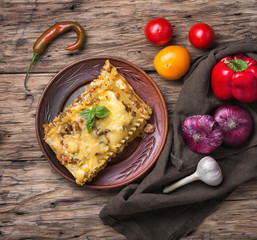 italian traditional lasagna