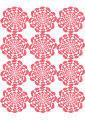 Abstract flowers,vector, background