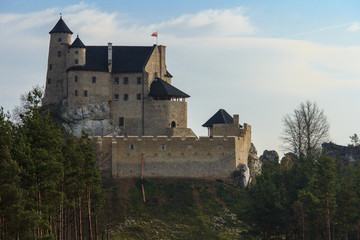 Fototapeta na wymiar Bobolice zamek