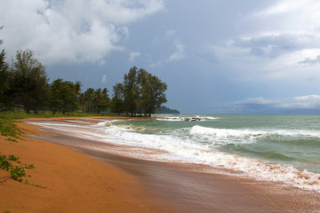 schöner Strandabschnitt
