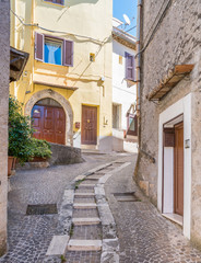 Fototapeta premium Scenic sight in Alatri, province of Frosinone, Lazio, Central Italy.