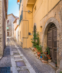 Scenic sight in Alatri, province of Frosinone, Lazio, Central Italy.
