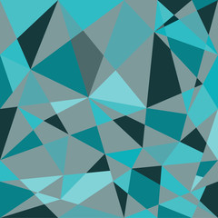 Obraz premium Abstract geometric seamless pattern, splinters of glass, kaleidoscope. Vector illustration.