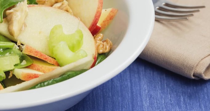 modern variation of waldorf salad