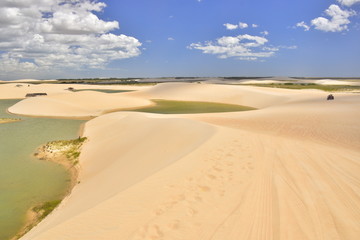 dunes à jericoacoara Brésil
