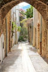Hyères ( FRANCE) old street
