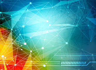 tech abstract background