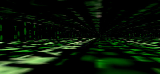 Binär Code Tunnel