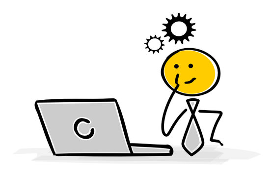 Strichm&auml;nnchen Laptop Probleme