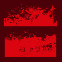 Rough Old Grunge Texture Banners