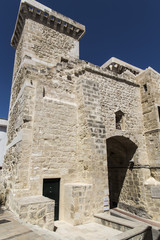 Old tower landmark in Menorca, Spain