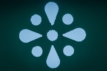 Symbol on old steal bridge