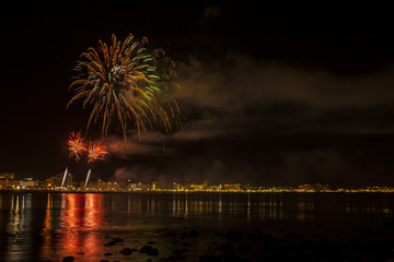 Fuochi d'artificio a Cattolica (Rimini)