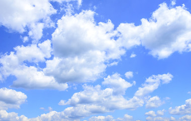 Fototapeta na wymiar Sky with clouds.
