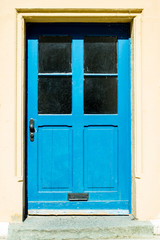 Obraz na płótnie Canvas Blaue Tür