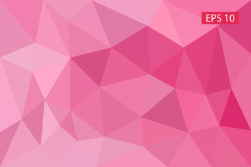 Obraz premium Abstract geometric background, vector from polygons, triangle, vector illustration, vector pattern, triangular template