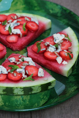 Watermelon Pizza
