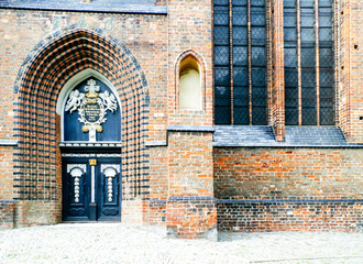 Church of St. Nicholas in the Hanseatic City of Wismar, Germany