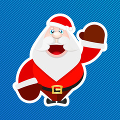 Santa Claus sticker