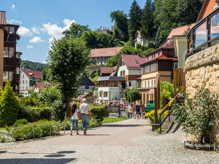 Fototapeta premium Kurort Rathen in Sachsen