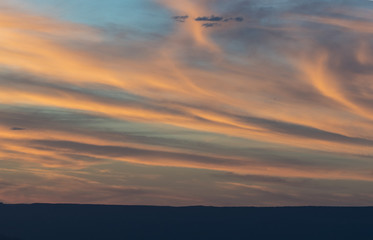 Fototapeta premium Grand Canyon Sunset Sky