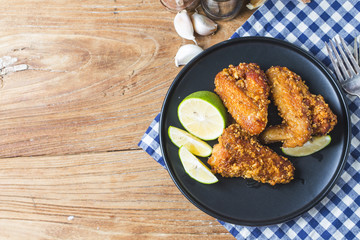 Fried chicken wings